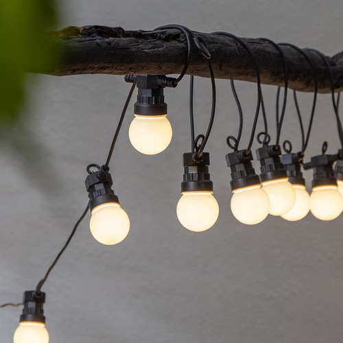 Guirnalda 10 focos LED blanco cálido 343ca - Image 2