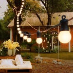 Guirnalda 10 focos LED blanco cálido 343ca - Image 4