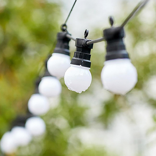 Guirnalda 10 focos LED blanco cálido 343ca - Image 3