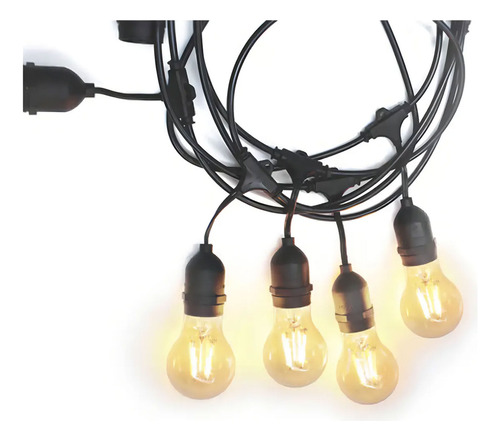 Guirnalda estanco 10 focos LED 5 metros 240018 - Image 5