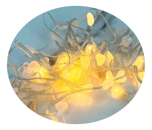 Guirnalda LED 66 corazones Ln250 - Imagen 1