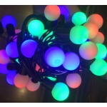 Guirnalda de luces led con bolas multicolor RGB - 7,5 mts - Image 3