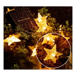 Guirnalda 30 luces LED estrellas solar 15318 - Imagen 4