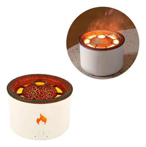 Humidificador Ultrasonico Led Volcan Aromatizador Mt09022 - Image 1