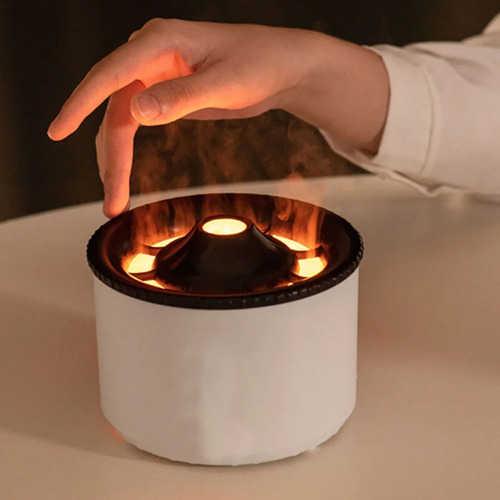 Humidificador Ultrasonico Led Volcan Aromatizador Mt09022 - Image 6