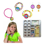 Kit Para Armar Bijou Infantil Pulseras Collares Aros