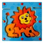 Laberinto Juego Didáctico De Madera Infantil Cubeta - Image 6