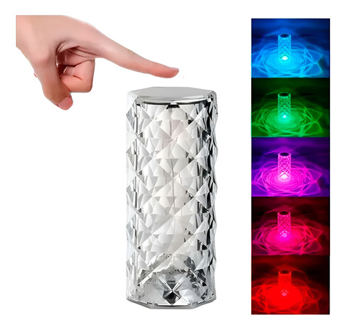 Lámpara LED táctil de acrílico USB recargable S0265 - Image 1