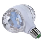 Bola de rayos led giratoria doble