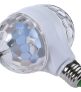 Lámpara doble giratoria LED 3 colores para fiesta