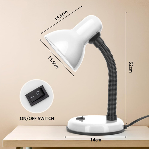 Lámpara velador de escritorio flexible 203 - Imagen 23