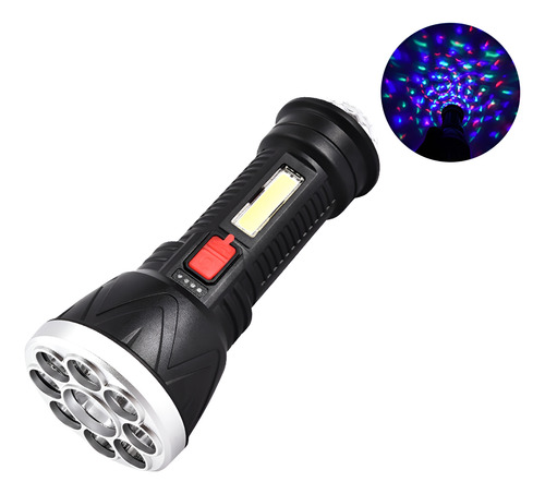 Linterna LED recargable con bola disco CL-W09 - Image 1