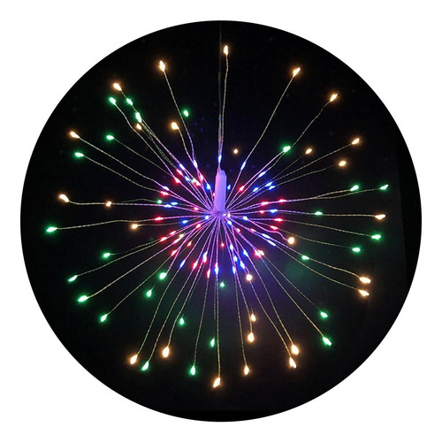 Luces tipo Fuego Artificial RGB led con control remoto - Mt8859