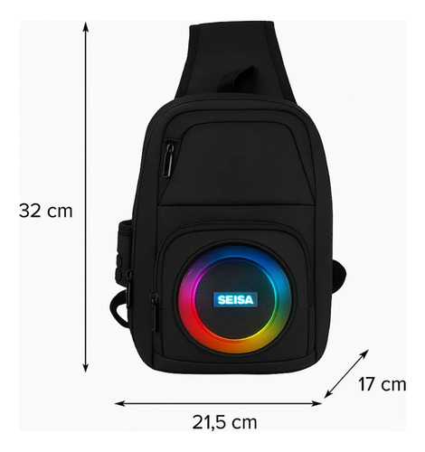 Mochila con parlante bluetooth Ch-m819 - Image 6