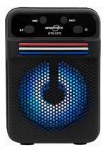 Parlante Portatil Inalambrico Bluetooth Luces Led Gts-1360