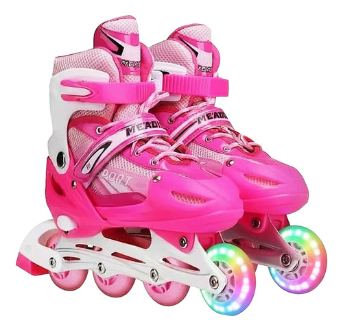 Patines rollers extensibles con luces LED W-21-1 - Image 47