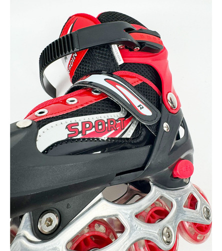 Patines rollers extensibles con luces LED W-21-1 - Image 33