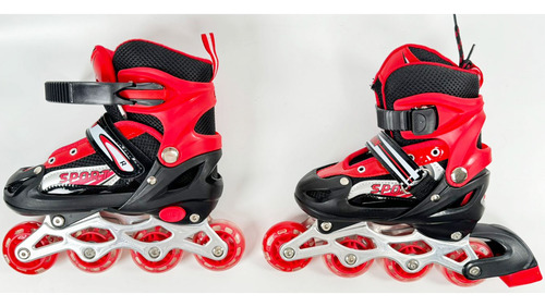 Patines rollers extensibles con luces LED W-21-1 - Image 34