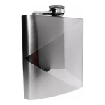 Petaca Whisky Acero Inoxidable 200 Cc Con Tapa Rosca Tragos - Image 3