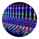 Guirnalda red cortina con luz led RGB - 1,5 x 1,5 mts - Image 2