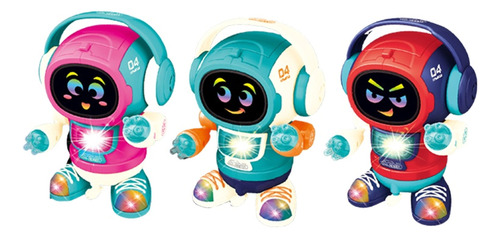 Robot juguete inteligente con luces y sonido 24037ag – vista posterior