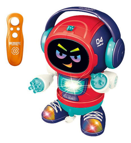 Robot juguete inteligente con luces y sonido 24037ag – zoom detalle