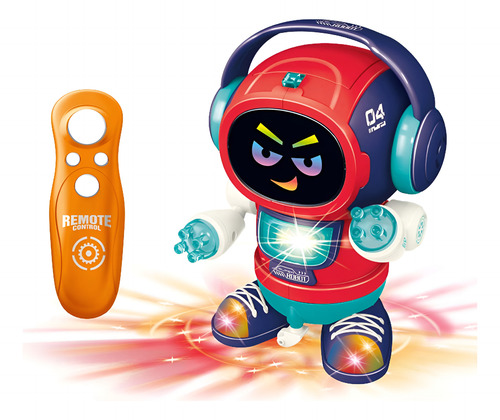 Robot juguete inteligente con luces y sonido 24037ag