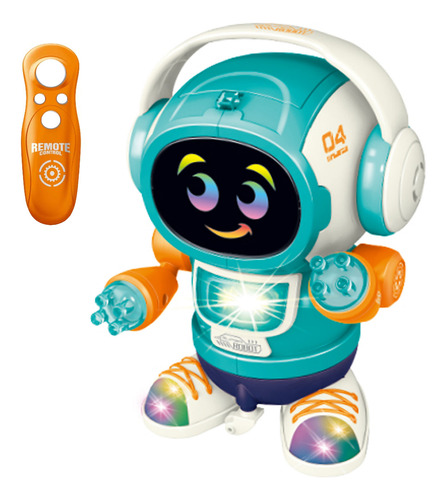 Robot juguete inteligente con luces y sonido 24037ag – accesorios incluidos