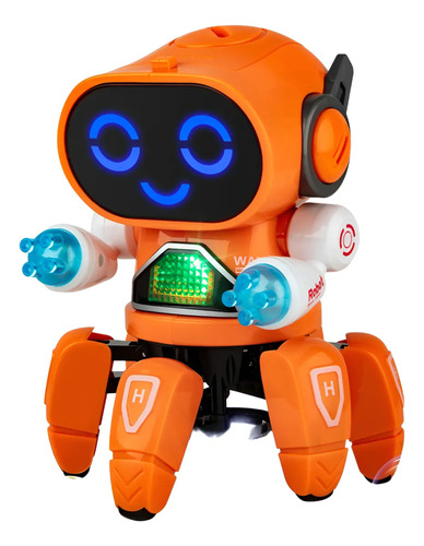 Robot juguete inteligente con luces y sonido 24038ag - Image 7