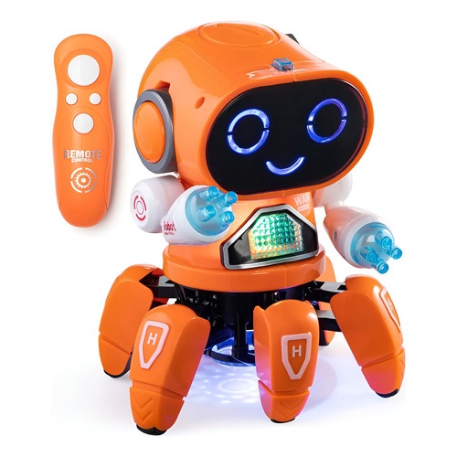Robot juguete inteligente con luces y sonido 24038ag