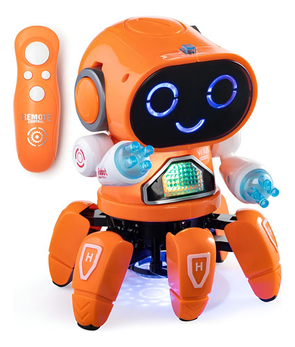 Robot juguete inteligente con luces y sonido 24038ag