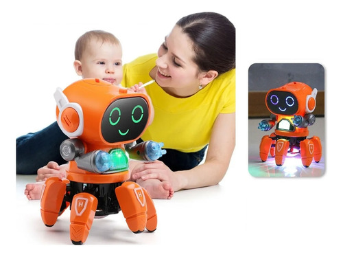 Robot juguete inteligente con luces y sonido 24038ag - Image 9
