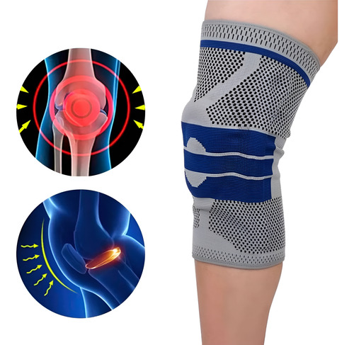 Rodillera Deportiva Elastica Anti Esguince Con Gel 7321 - Image 17