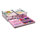 Set de arte para dibujo 106 piezas en maletín 25015 - Image 9