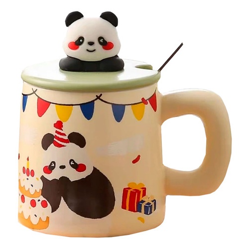 Taza cerámica diseño oso panda Mt09483