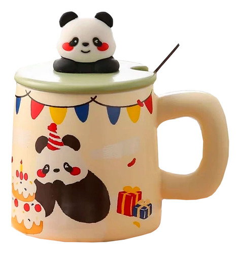 Taza cerámica diseño oso panda Mt09483 - Image 1