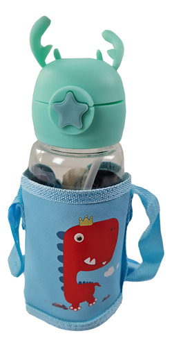 Botella infantil cuernos animal 680 Ml y correa Mt09117 - Imagen 1
