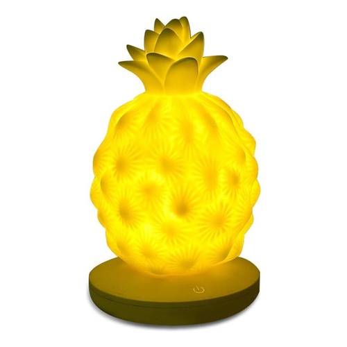 Velador LED táctil con forma de ananá - pusb 16 cm