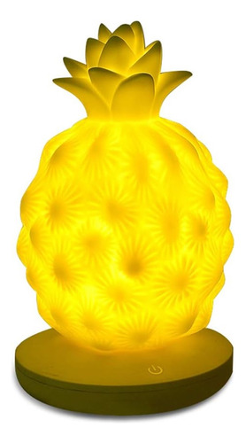 Velador LED táctil con forma de ananá - pusb 16 cm - Image 1