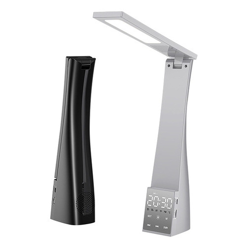 Despertador velador plegable con parlante bluetooth