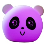 Velador led multicolor táctil recargable infantil – Modelo panda
