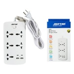 Zapatilla eléctrica con 5 toma corriente y 2 USB 25012 - Image 2
