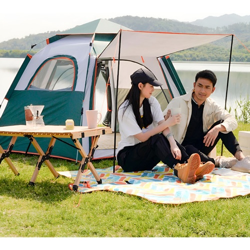 Carpa autoarmable para 6 personas