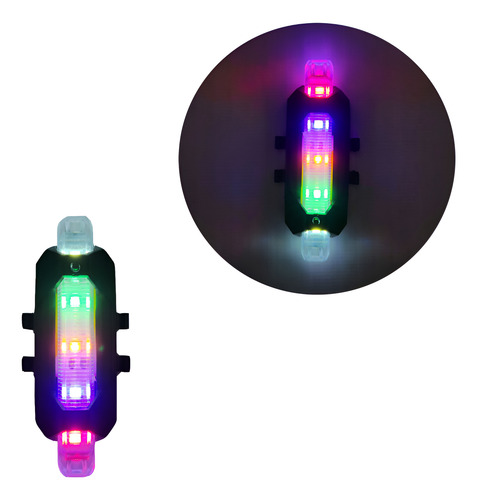 Led De Precaucion Para Bicicleta Usb Recargable Dc-918 - Image 17
