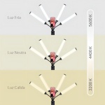 Luz LED estrella regulable con 4 brazos flexibles Bl-04 - Image 5