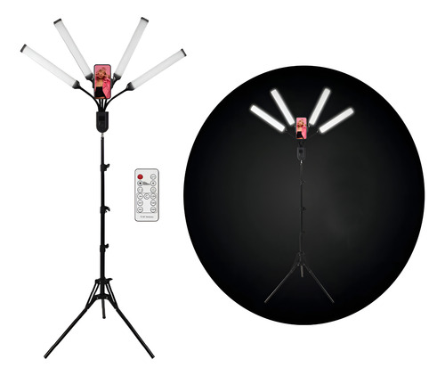 Luz LED estrella regulable con 4 brazos flexibles Bl-04 - Image 1