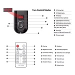 Luz LED estrella regulable con 6 brazos flexibles Bl-06 - Image 7