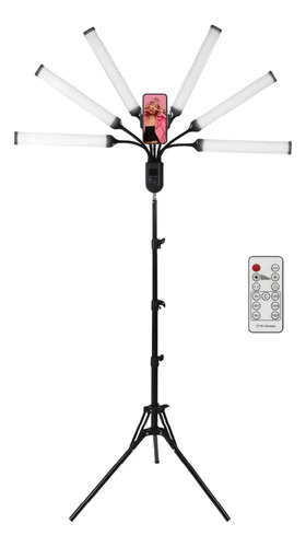 Luz led estrella 6 brazos flexibles trípode bl-06 mlpz - Image 5
