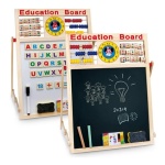 Pizarrón Pizarra Dual Magnética Atril Letras Numeros 32x44cm - Image 2