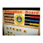 Pizarrón Pizarra Dual Magnética Atril Letras Numeros 32x44cm - Image 8